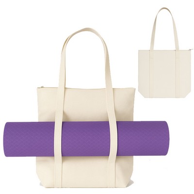 Canvas Yoga Tote Bag